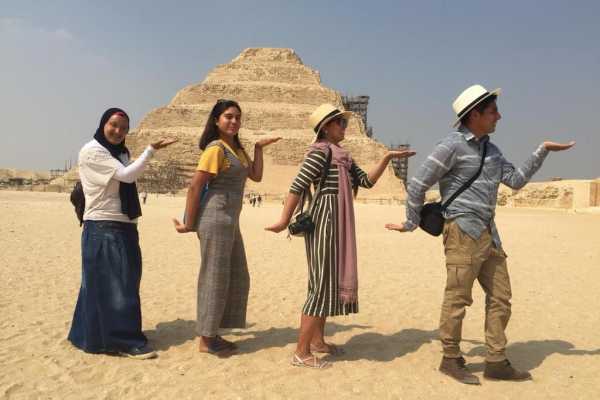EMO TOURS EGYPT 6 Hours half day tour to Sakkara Memphis Dahshur with private tour guide