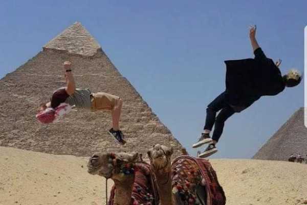 EMO TOURS EGYPT Half day tour to Giza pyramids and 1 hour felucca ride on the Nile