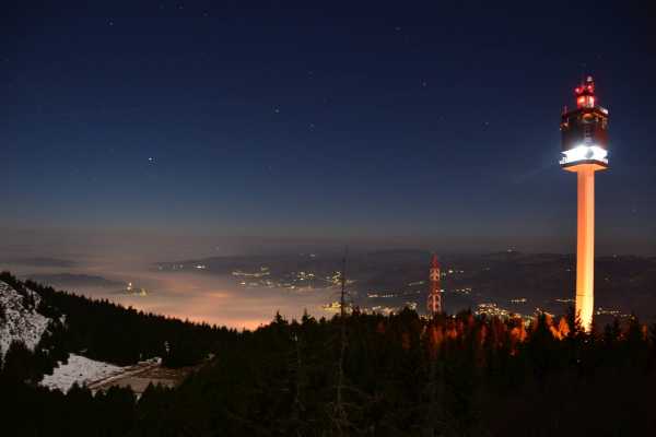 Green Visions Night Hike on Trebevic Mountain
