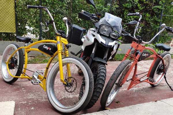 Cubyke Travel Unique combo with e-bike and BMW Enduro - PRIVATE