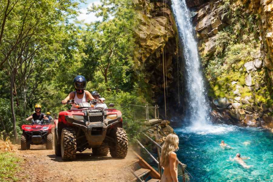 Tour Guanacaste ATV Volcano Hot Springs and Waterfall Tour