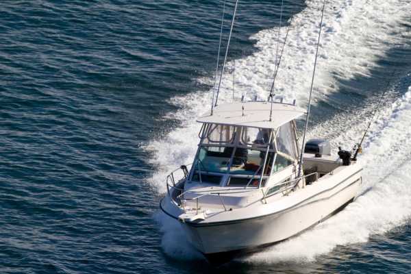 Santorini Fishing Boat