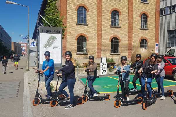 Individuelle E-Scooter Tour Winterthur (f&uuml;r Gruppen)