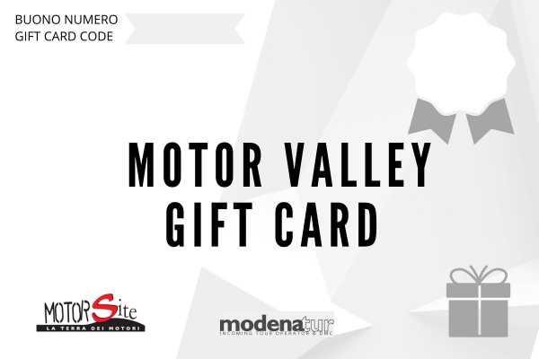 Modenatur Motor Valley Gift Card
