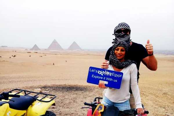 Let`s Explore Egypt Private Guided Tour Giza Pyramids,Sphinx, Lunch,One Hour Quadbike