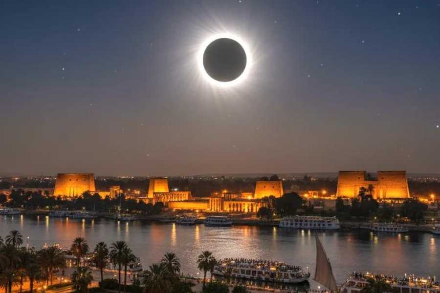 Let`s Explore Egypt Egypt Total Solar Eclipse