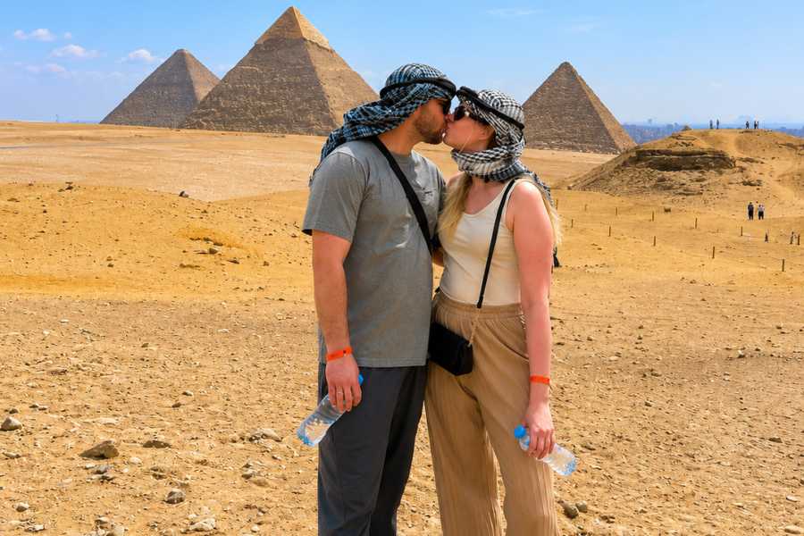 Let`s Explore Egypt Private Guided Day Trip to Giza Pyramids and Khan El Khaili Market from Cairo