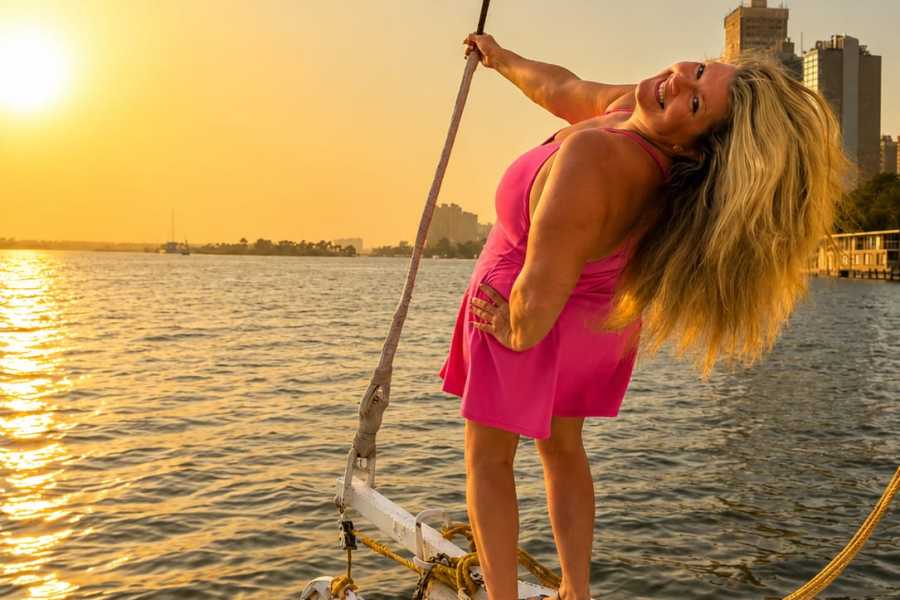 Let`s Explore Egypt Unusual Cairo day tour to Pyramids, Egyptian Museum with Felucca Cruise