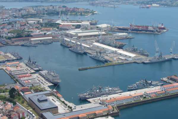 Visita al Arsenal Militar de Ferrol