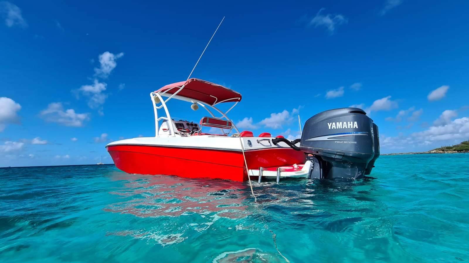 ‘Freedom’ Private Sightseeing Boat Tour at Aruba with Snorkeling