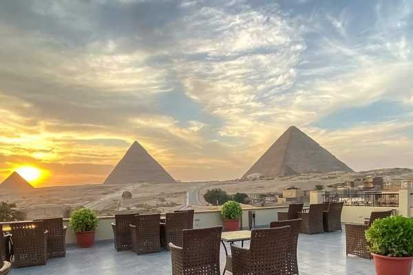 EMO TOURS EGYPT 1 Hour ATV at Giza Pyramids with breakfast at pyramids view restaurant