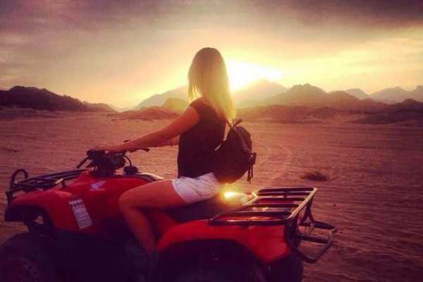 Daily tours Egypt Sunset Quad Bike Desert Safari Trip From Hurghada