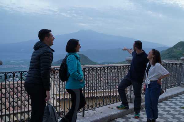 Tour di Giardini Naxos, Castelmola e Taormina da Catania
