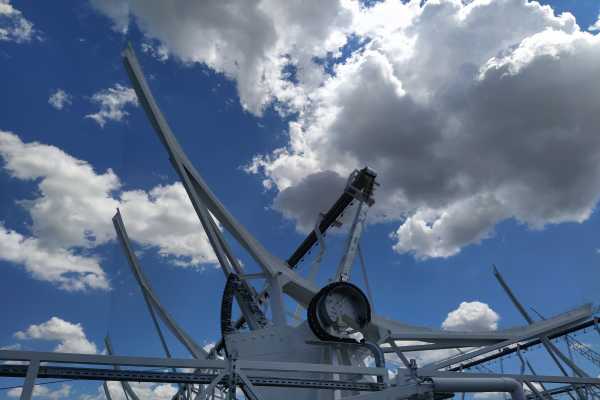 Ciclying to Croce del Nord radiotelescope