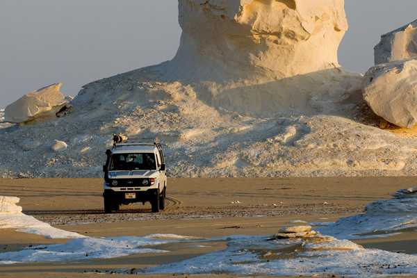 One Night Camping in white and Black desert From Cairo