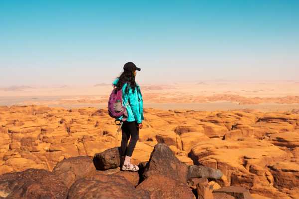 Top of Al Harra Hike