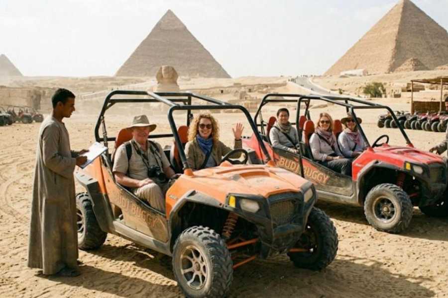 Let`s Explore Egypt Giza Pyramids Tour with Buggy Car