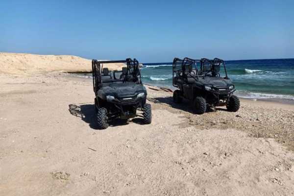 Let`s Explore Egypt Hurghada: Sunrise or Sunset Quad and Buggy Coastal Tour