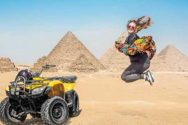 Desert Safari Excursions by Quad Bike at Giza Pyramids