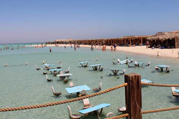 El Gouna to orange island snorkeling trip