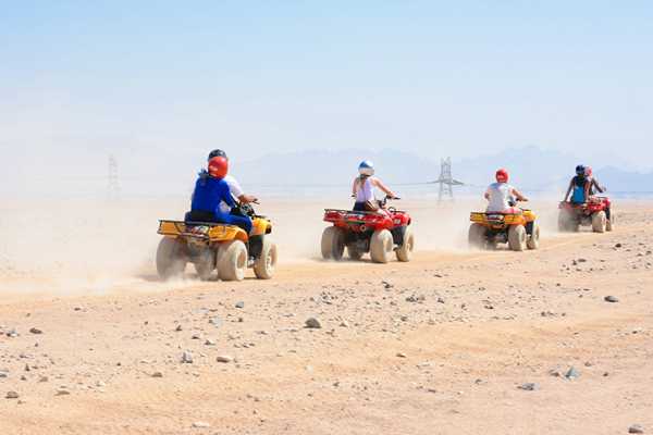From El Gouna Sunset Desert Safari by Quad runner