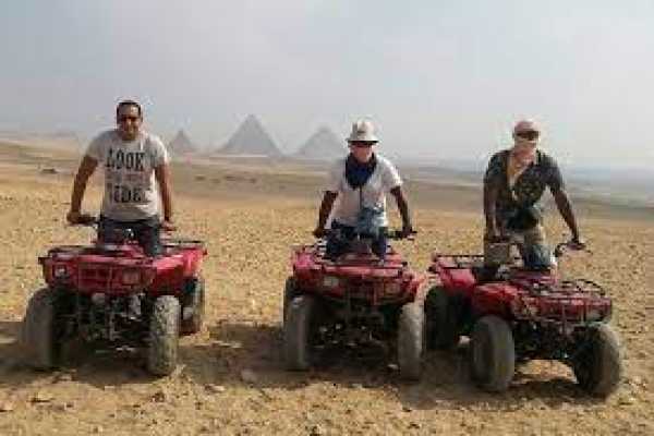 Desert Safari by Quad Bike around Pyramids
