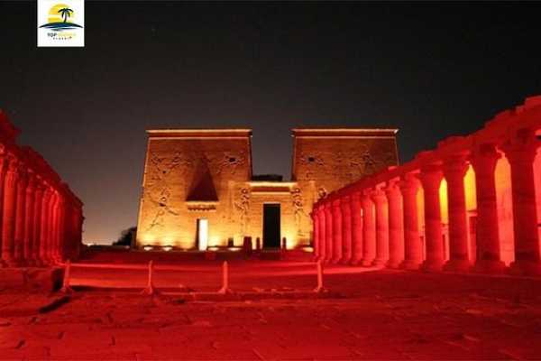 Sound and Light Show at Philae Temple