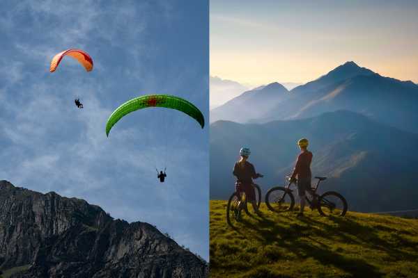 Bike and Fly Paragliding DAVOS KLOSTERS