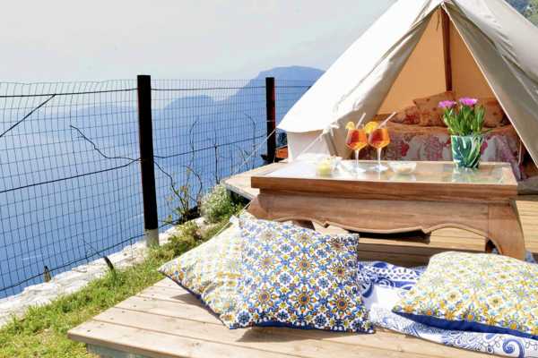 Glamping on the Path of the Gods