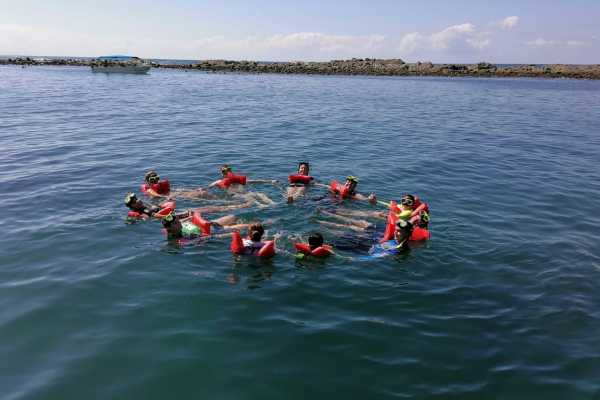 Snorkeling at Marino Ballena National Park