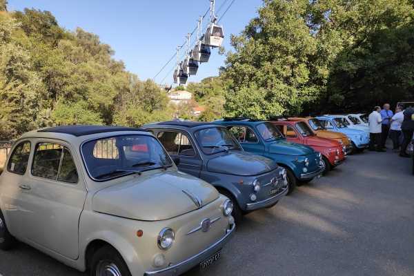 Tour dell'Etna in auto d'epoca e Cooking Class da Catania o Taormina