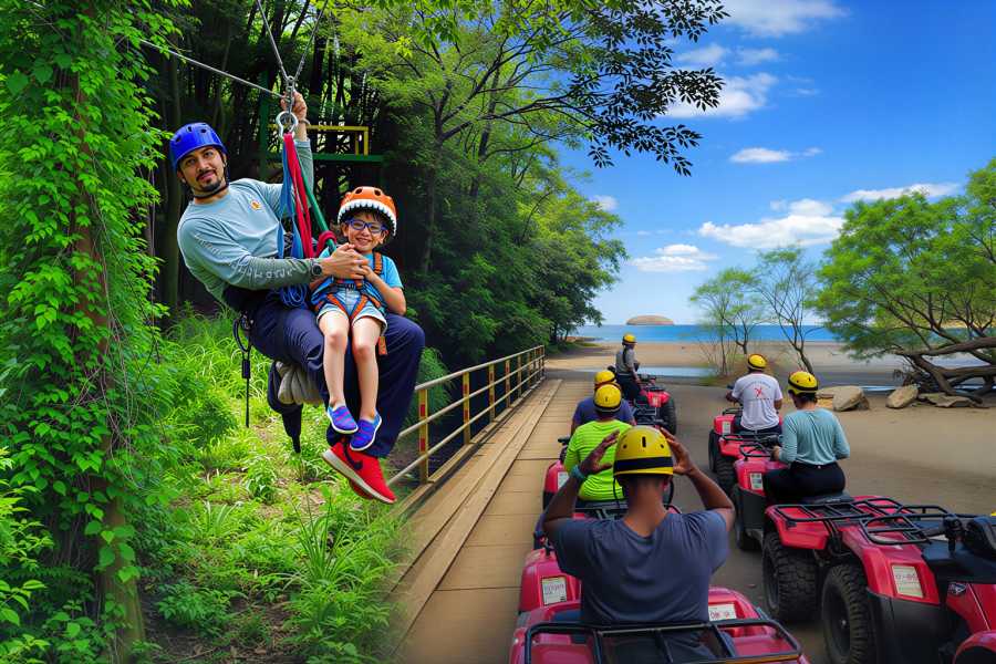 Congo Canopy ATV Original Zip-Line Combo