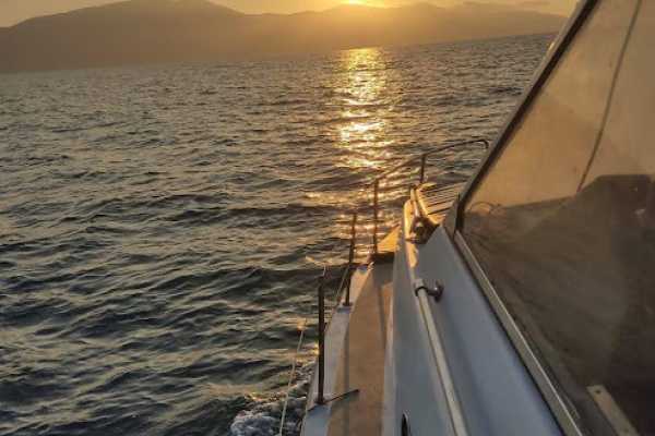 Private 2 H Boat Vlore Bay Sunset Cruise