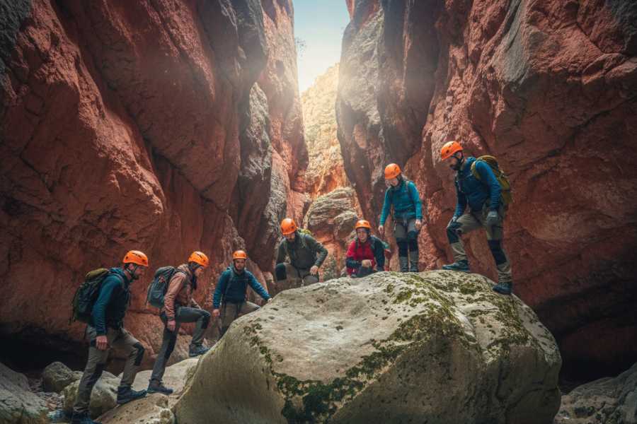 Trips4fun The Crimson Chasm: Gjipe Canyon Gorge & The Path of Gods