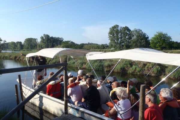 Salina di Cervia in Barca lungo la via del sale