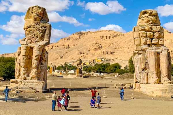 EMO TOURS EGYPT Colossi Of Memnon