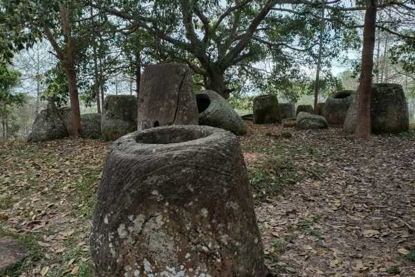 Trekking tour plain of jars site 2 to site 3