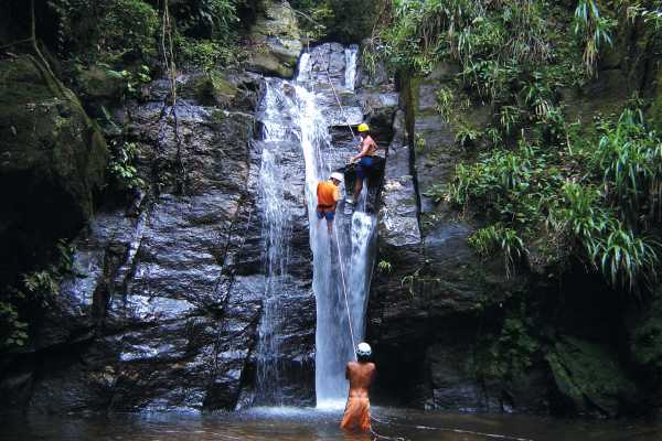 ABSEILING DOWN HORTO WATERFALL + TIJUCA FOREST