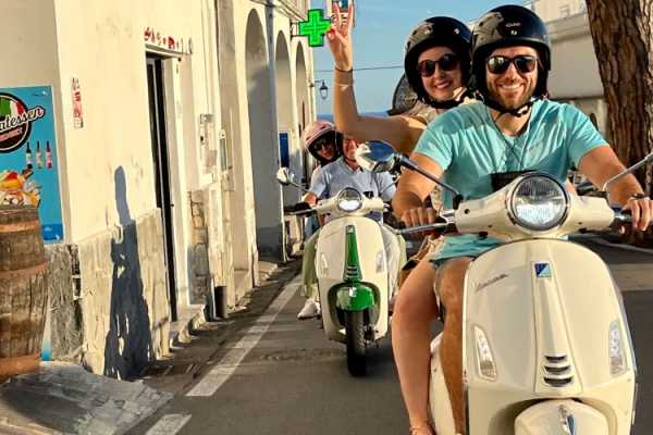 Small Group Vespa scooter Adventure on the Amalfi Coast
