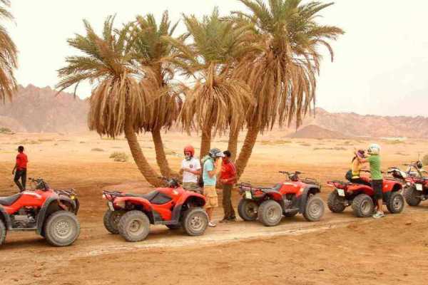 Sunset Desert Safari Excursions Quad from El Quseir