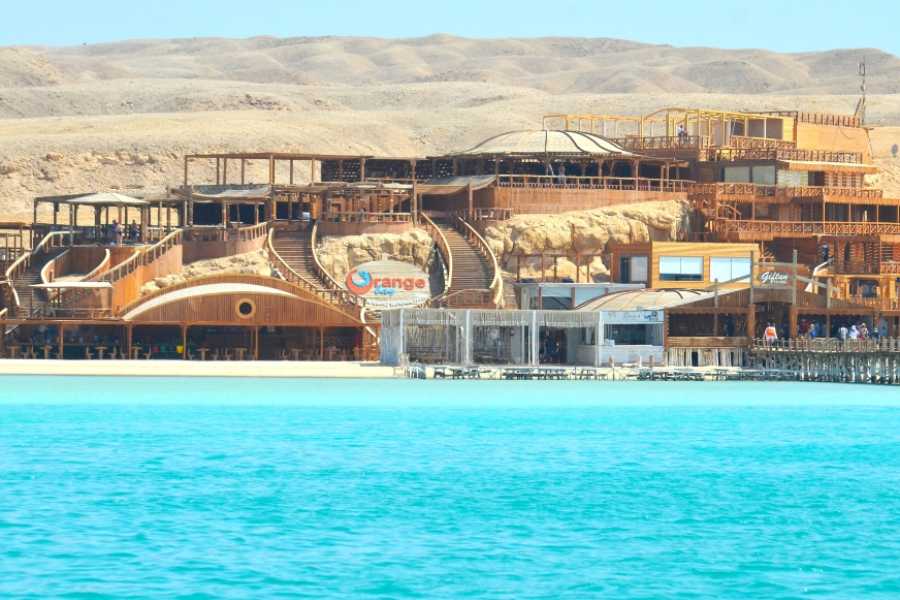 Egypt Tour packages Orange Island snorkeling Trip from Makadi