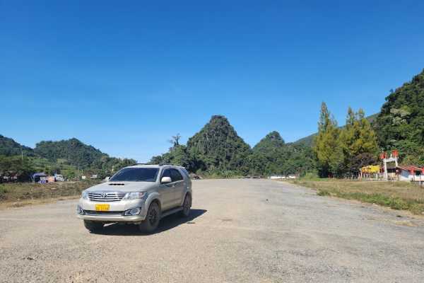 Plain of jars to Loang cheng