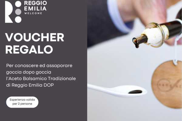 VOUCHER REGALO Aceto Balsamico Tradizionale di Reggio Emilia DOP