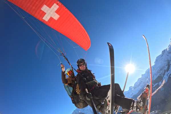 Paragliding M&auml;nnlichen