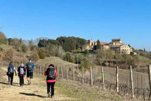 TOSCANA: Comune Rapolano Terme (Le Serre e il Travertino), Vie e Cammini Lauretani