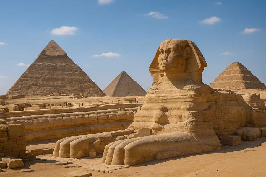 EMO TOURS EGYPT Giza Pyramids and Memphis & Sakkara From Alexandria Port
