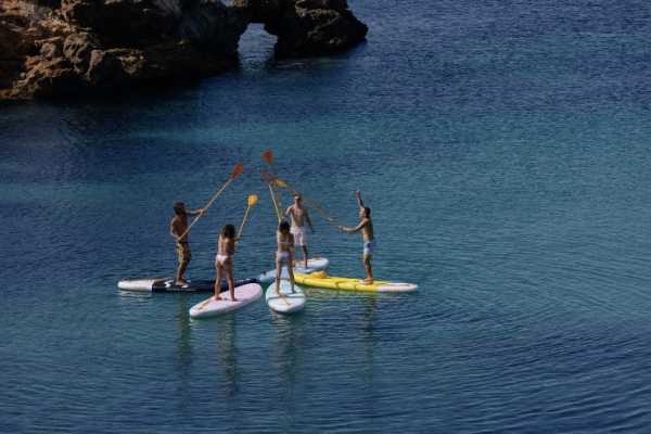 SUP Tour im Bergsee