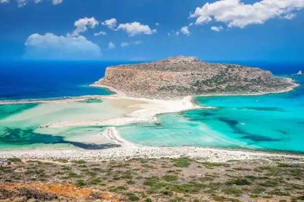 Destination Platanias Private Boat to Balos Beach and Gramvousa Island from Falassarna