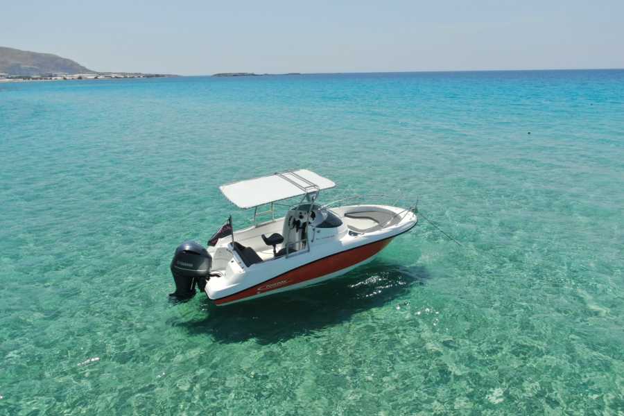 Destination Platanias From Falassarna with Private Boat to Balos Beach and Gramvousa Island