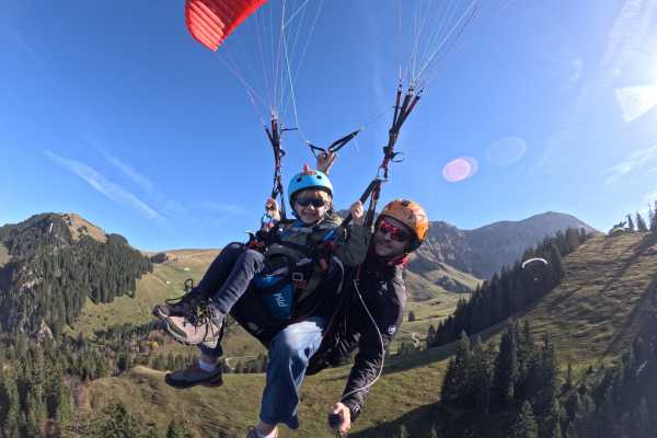 Paragliding Schwarzsee